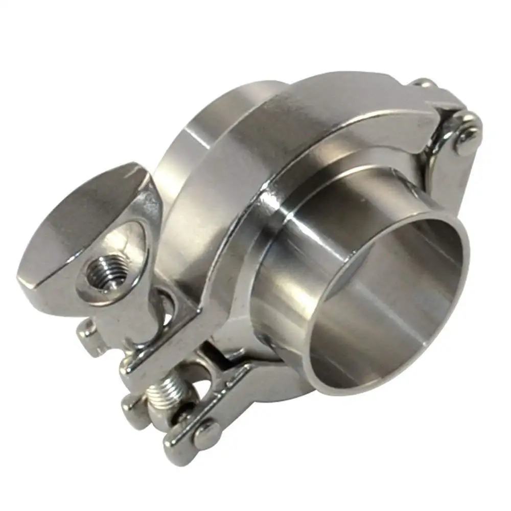 5'' 133MM TriClamp Weld Ferrule + End Cap + Tri Clamp + Silicon Gasket