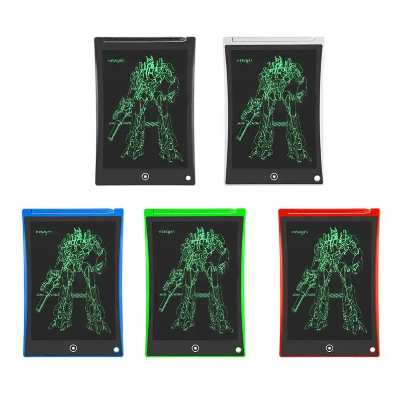 

8.5 inch Portable Smart LCD Writing Tablet Electronic Notepad Drawing Graphics Tablet Board with Stylus Pen with CR2025 Battery