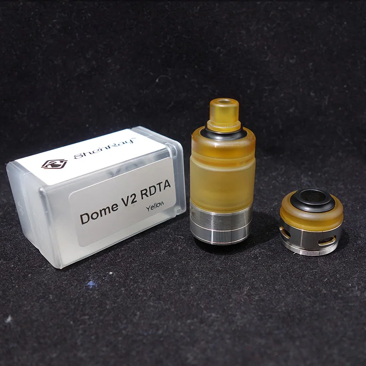 Shenray Dome V2 22 мм MTL RDTA нержавеющая сталь PEI ultem DIY Ремонтопригодный капающий бак 2 8 мл