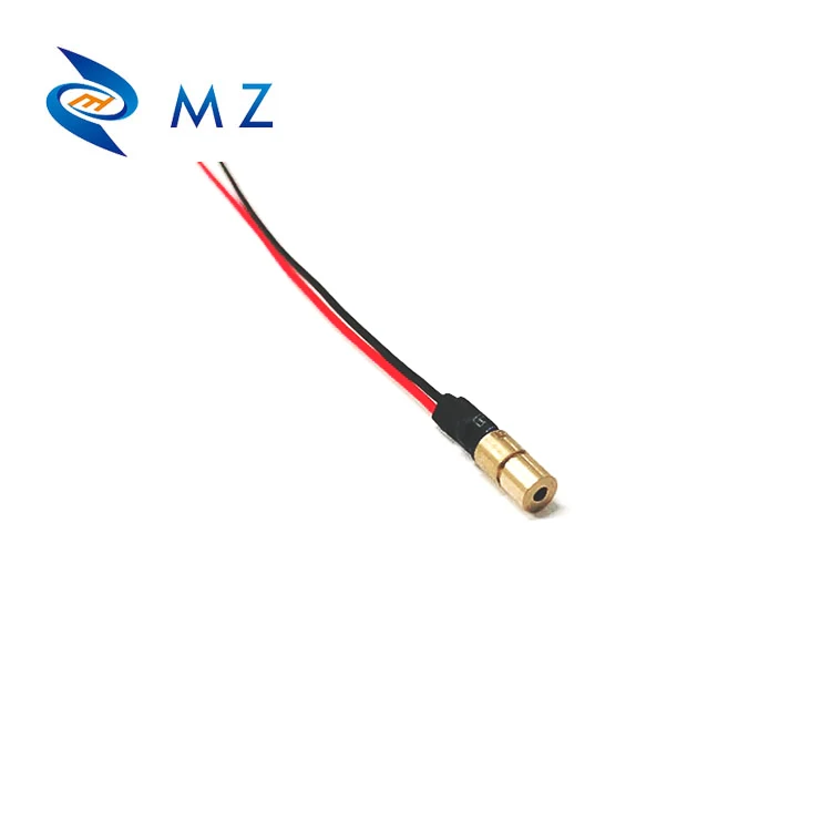 Горячая продажа 4 мм 650nm 5 мВт промышленного класса APC драйвер красная точка мини лазерный модуль