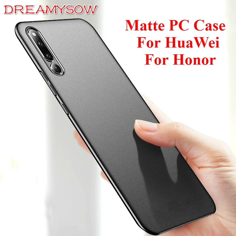 Hard PC Case For Huawei P Smart Mate20 P20 Pro Lite Honor Magic2 10lite 8X MAX 8C 7A Pro 7C 9i Note10 Plastic Cover Case