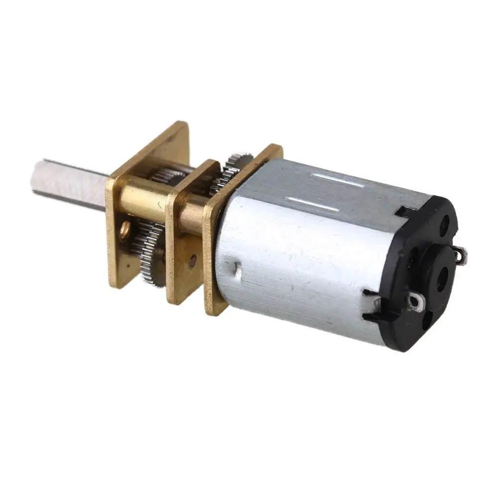 

12mm Silver GA12-N20 30RPM Miniature Metal Electric 3V DC Gear Motor Gearwheel with 10mm Output Shaft