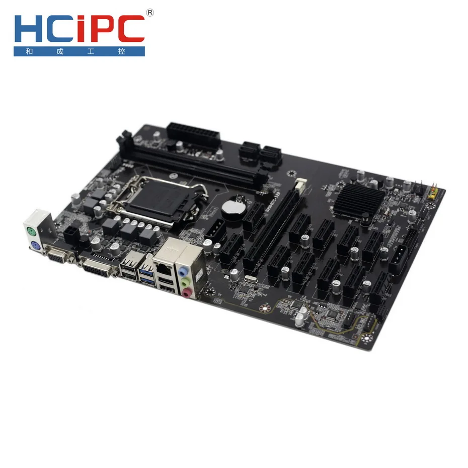 HCIPC M1 M250 Ming материнская плата Mining Expert поддержка GTX1050TI 1060TI и т. д. 12 графическая