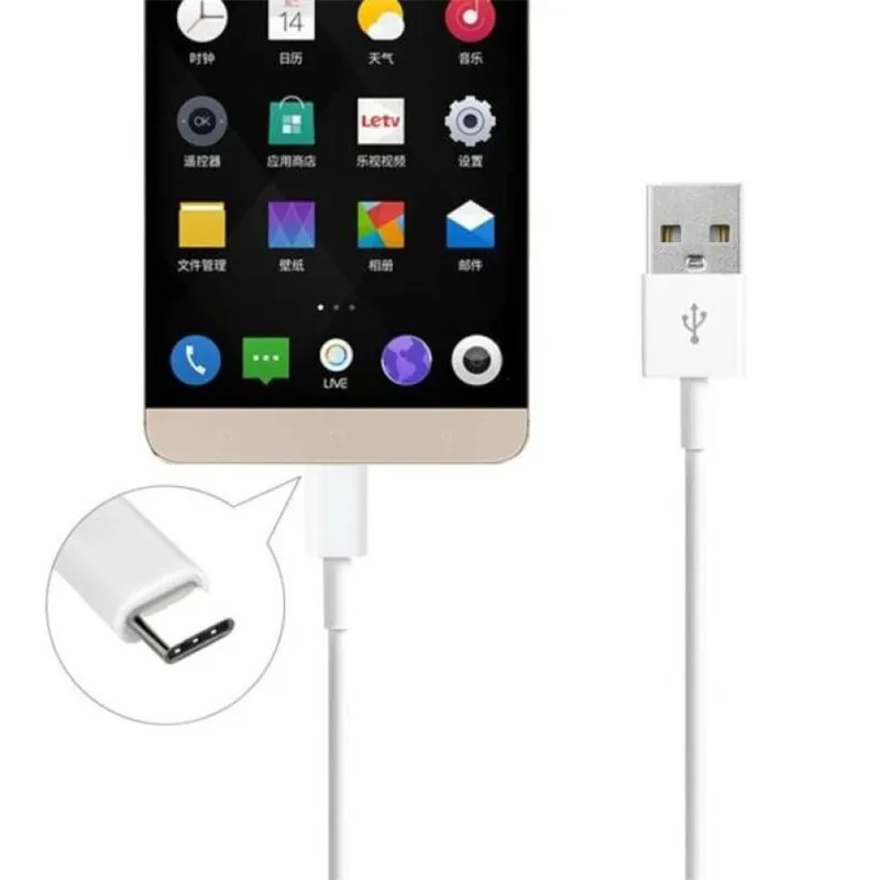 USB-C USB 3,1 Тип C данных зарядки зарядный кабель для OnePlus 3 T для ZTE zmax Pro z981 Поддержка масштабируемой питания зарядки Aug3