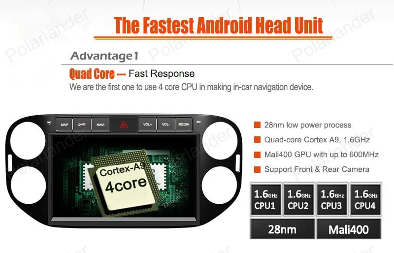 Clearance For Android 4.4 Car multimedia stereo radio GPS Navigation Radio Support OBDll 3G DVR For Volkswagen VW Tiguan 2013 2014 2015 18