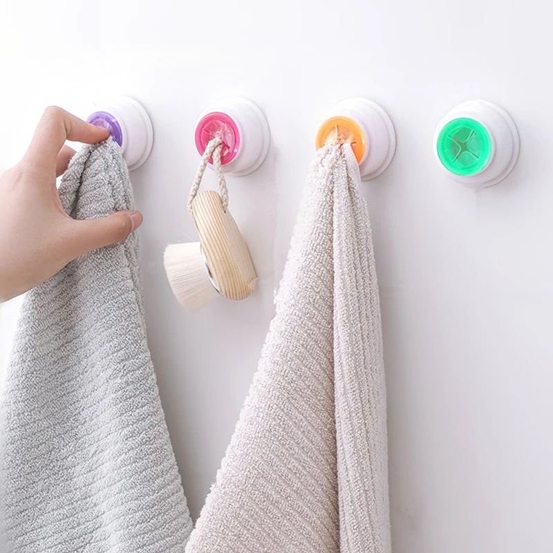 Creative Kitchen Self Adhesive Cloth Clips Dishclout Storage Holder