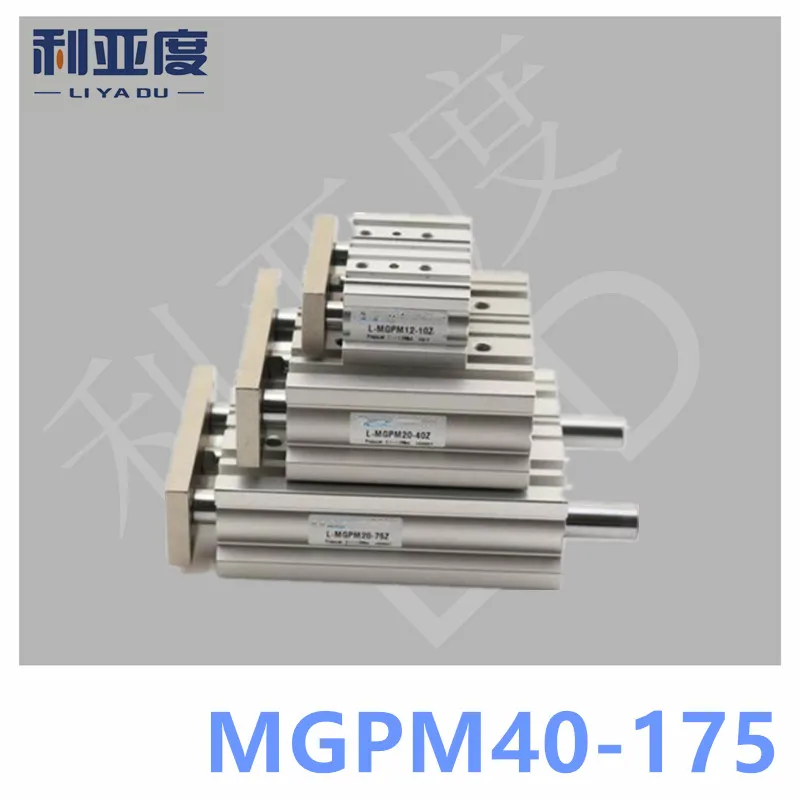

SMC Type MGPM40-175 Thin cylinder with rod MGPM 40-175 Three axis three bar MGPM40*175 Pneumatic MGPM40X175 MGPL40-175