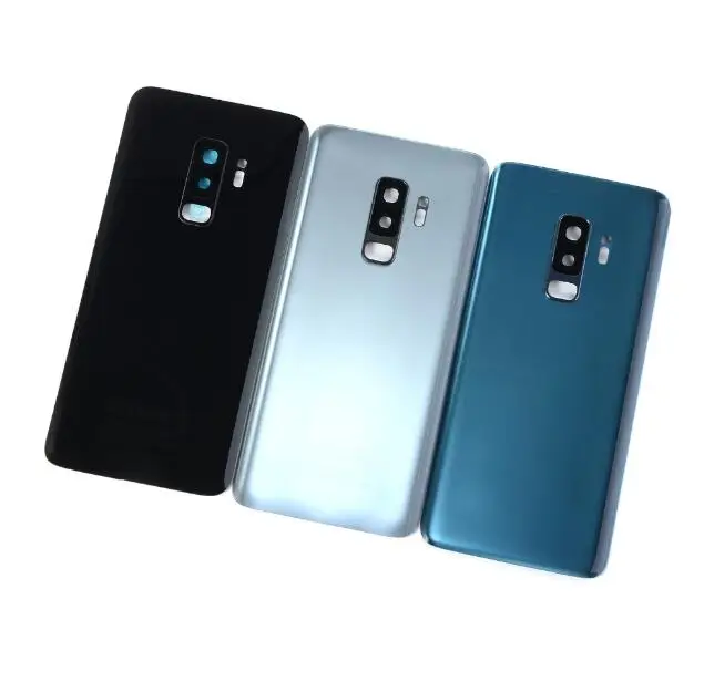 Высокого качества для samsung S9 G960F стекло Корпус батареи задняя крышка-чехол для телефона с камеры стекло