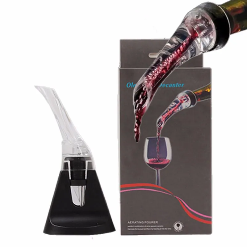 Аэратор для вина, бар, вин, Хок, банктейл, аэратор, аэратор, Olecranon Decanter, Эфирный Быстрый мини-аромат с подставкой, аксессуары