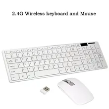 2.4G Wireless Russian Keyboard and Mouse Arabic Thai Hebrew Language for iMC Gaming Computer PC Tablet For Android ios Windows