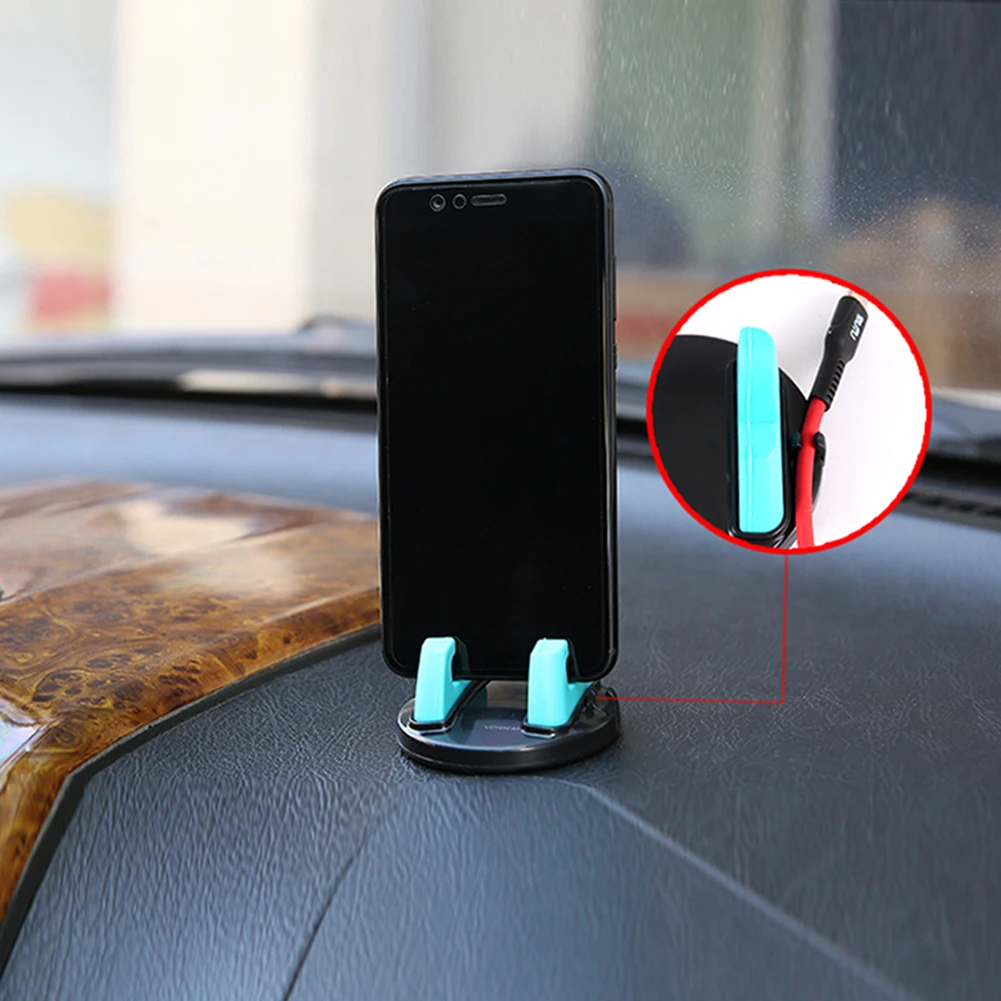 Автомобильный держатель для телефона 360 градусов на приборную панель мобильный