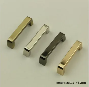 

10 pcs Per Lot Inner size 3.2 cm Handmade DIY Fashion Metal Bag Parts China Online shop Metal Hooks Handbag Accessories Fastern