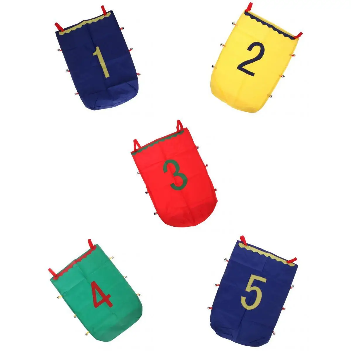 5PCS Set Kids Children Family Racing Games Jumping Sack Toy Fun Sports Garden Outdoor School Activity Balance Training