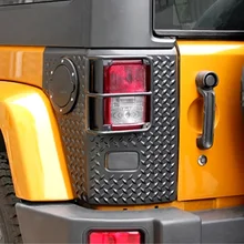 High Quality ABS Car-Styling Rear Car Body Cover Protector Sticker Suitable for Jeep Wrangler JK 07-15 Accessories