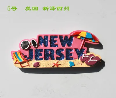 

New Jersey, USA Fridge stickers