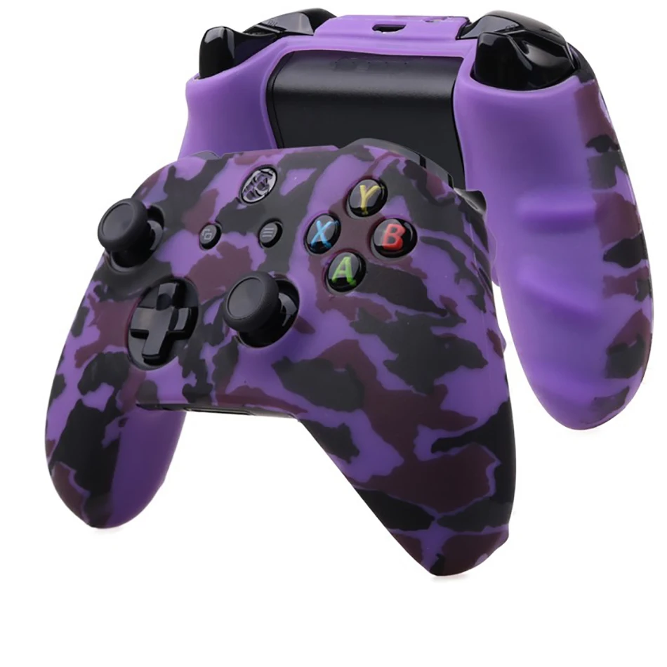 Zuczug Камуфляжный силиконовый защитный чехол для джойстика XBox One X контроллера S Non