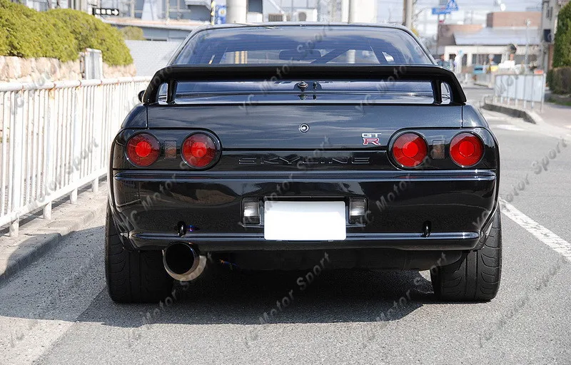 FRP OEM Style Rear Trunk Spoiler Wing For 1989-1994 Nissan Skyline R32 GTR GTS
