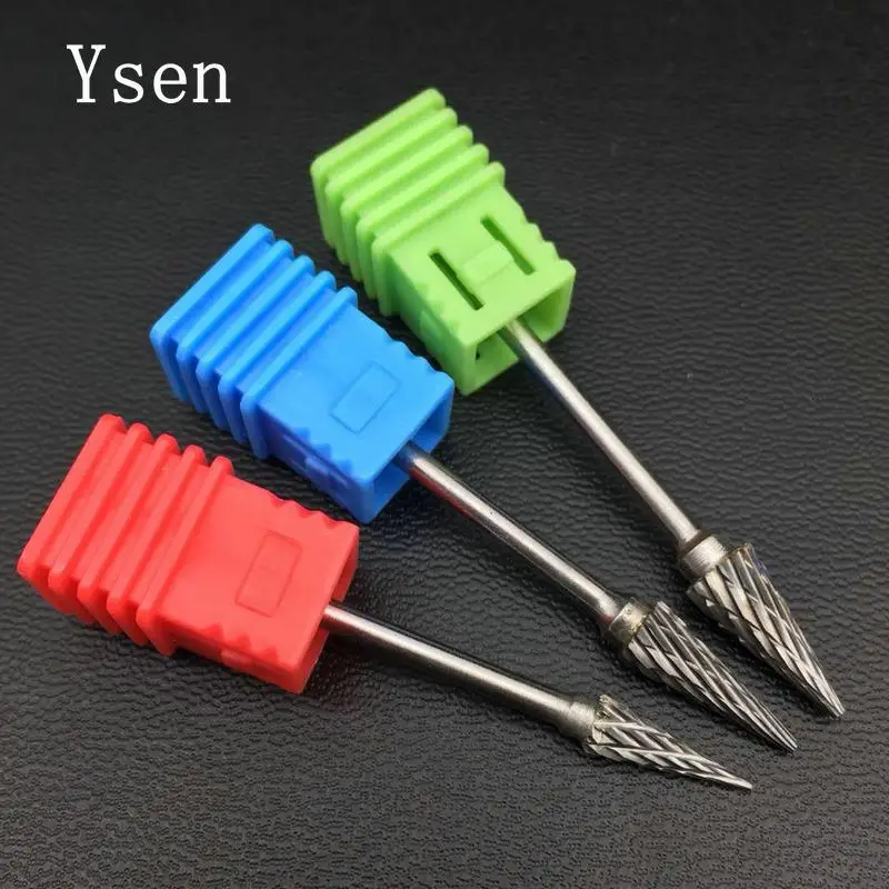 

New sharp Tungsten Carbide Nail Drill Bit Rotary Burr Bits For Manicure Pedicure Electric Drill Accessories Nail Milling
