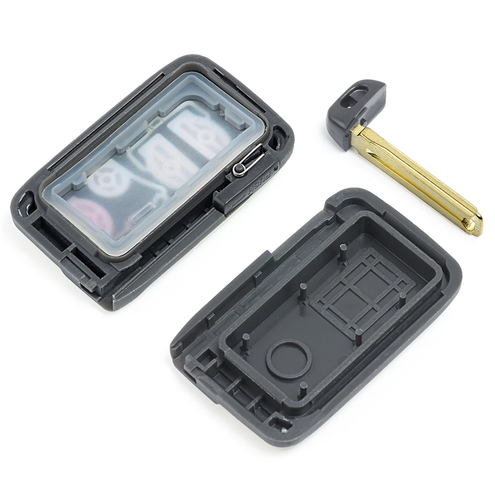 Keyecu 3 кнопки Smart Remote Key Shell чехол для Toyota Avalon Camry Highlander RAV4 2007 2008 2009 2010 2011|Ключ от авто| |