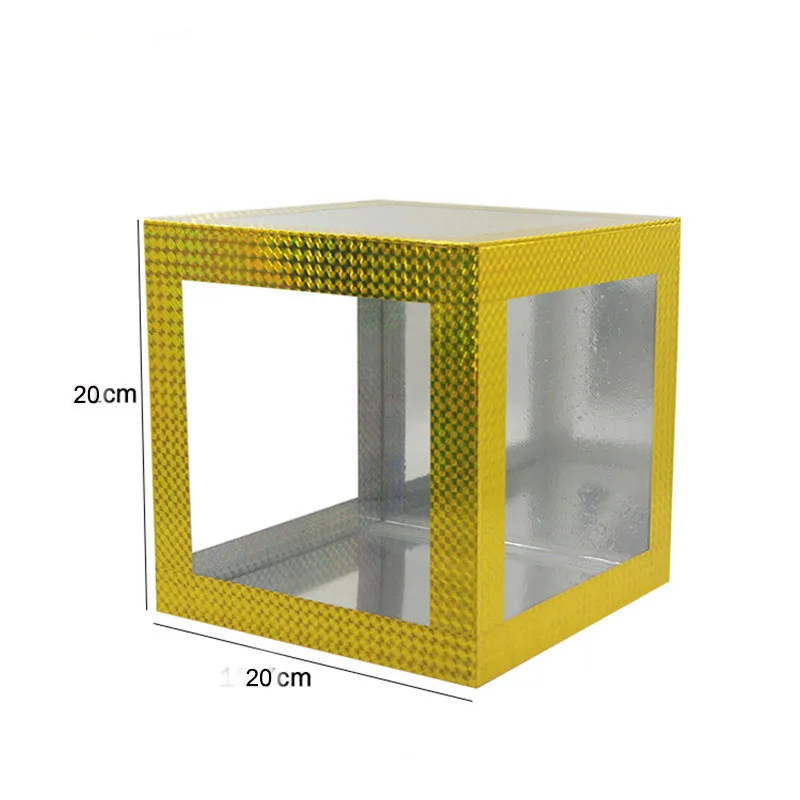 Производственная коробка цветы появляющиеся из прозрачной коробки мгновенно фантастический магический трюк кристалл прозрачный куб сценический трюк Комедия