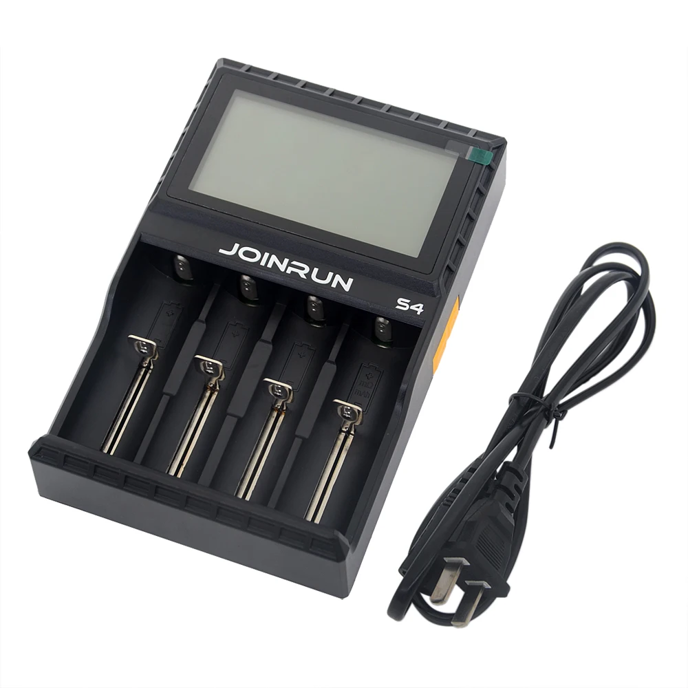 Joinrun S4 18650 cargador de batería inteligente cargador de batería para 18650, 14500, 16340, 26650 Ni-MH AAA AA cargador de batería Li-Ion inteligente con la caja de la batería Joinrun S4 18650 cargador de batería inteligente cargador de batería para 18650, 14500, 16340, 26650 Ni-MH AAA AA cargador de batería Li-Ion inteligente con la caja de la batería