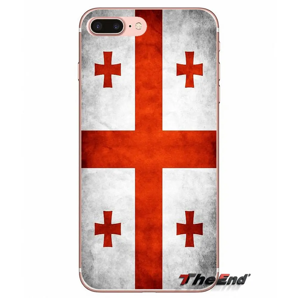 Силиконовый чехол для iPhone X 4 4S 5 5S 5C SE 6 6S 7 8 Plus Samsung Galaxy J1 J3 J5 J7 A3 A5 2016 2017 Джорджия