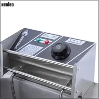 XEOLEO Electric Deep Fryer 12L Commercial Stainless Steel French KFC Fries Double Baskets Kitchen Mechine Food Processor 2