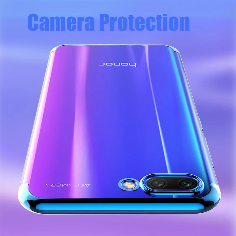 Прозрачный мягкий силиконовый чехол из ТПУ для Huawei Mate 20 X 10 P20 Lite Nova3e P10 покрытие