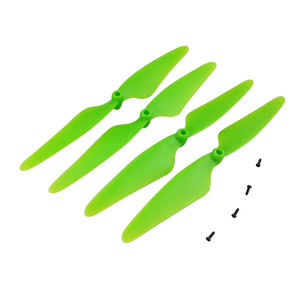 Hélices Hubsan H502S/H502E/X4 4 pièces CW/CCW - Rouge/Vert/Blanc