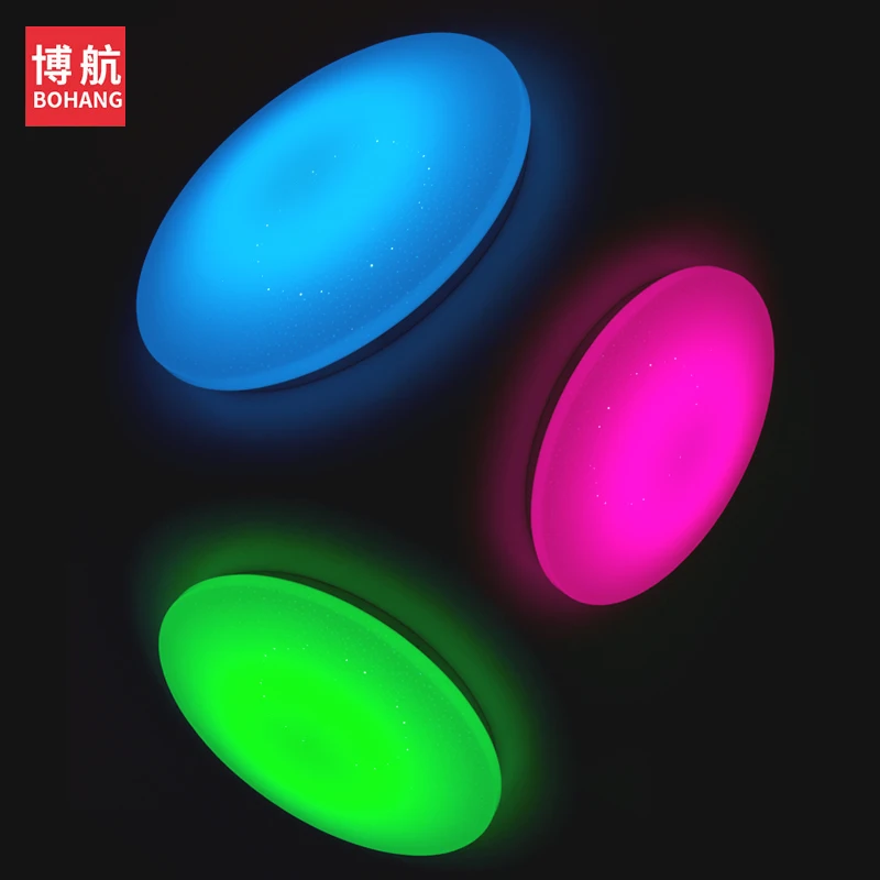 Современный светодиодный потолочный светильник 25 W Smart Remote Управление RGB