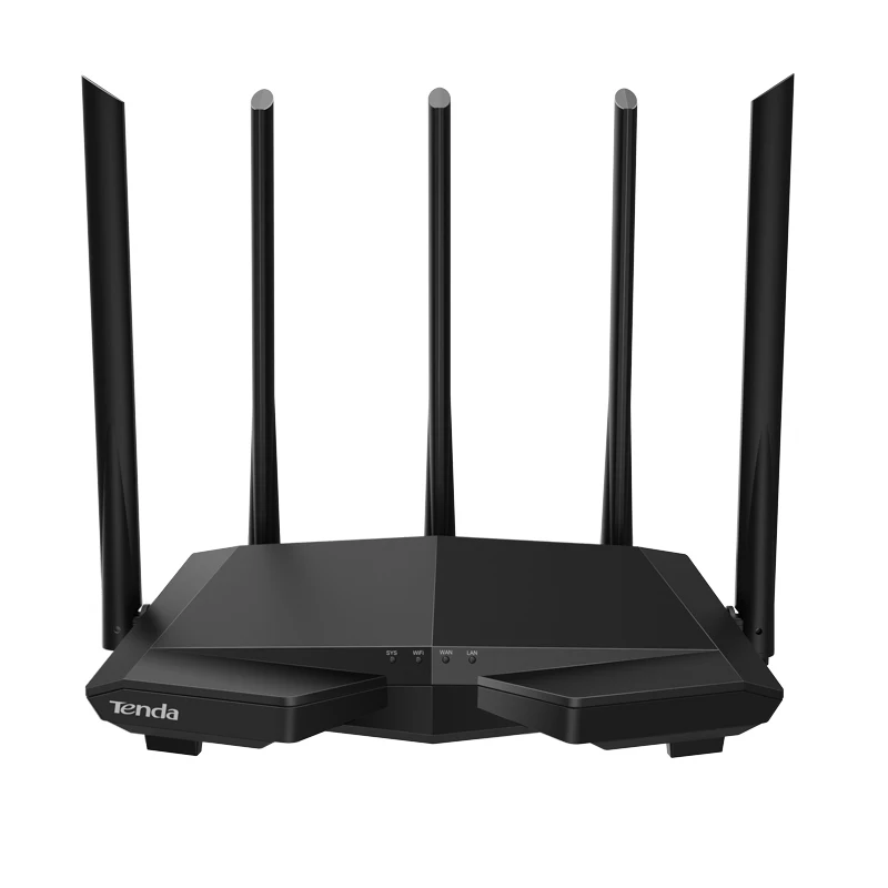 Skup Tenda AC7 AC1200M bezprzewodowy router Wi Fi z 2.4 Ghz 5.0 Ghz antena o dalekim zasięgu pokrycie domu Dual Band Wifi Repeater, łatwa konfiguracja