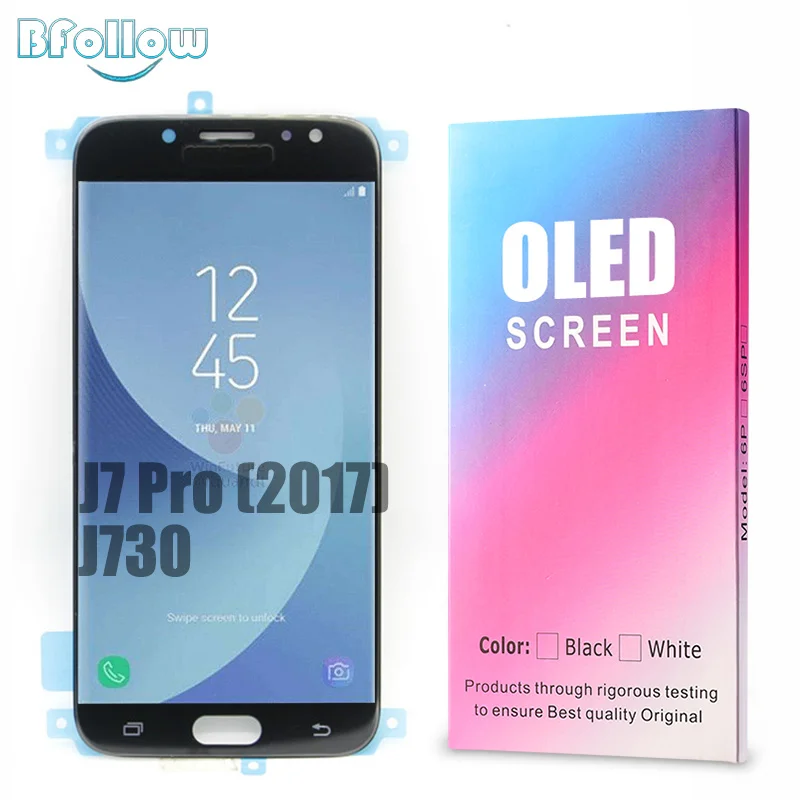 

BFOLLOW AAA Original OLED for Samsung Galaxy J7 Pro (2017) J730 COPY LCD Screen Display Digitizer Assembly Replacement J730F