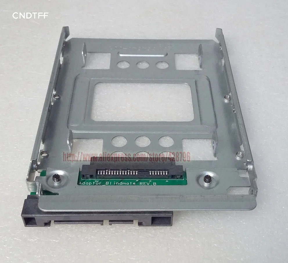 

CNDTFF New,2.5"sata SSD or Hard disk Convert to 3.5" Drive Bay Adapter Mounting Bracket Tray,For ImacMacpro A1186 or A1289