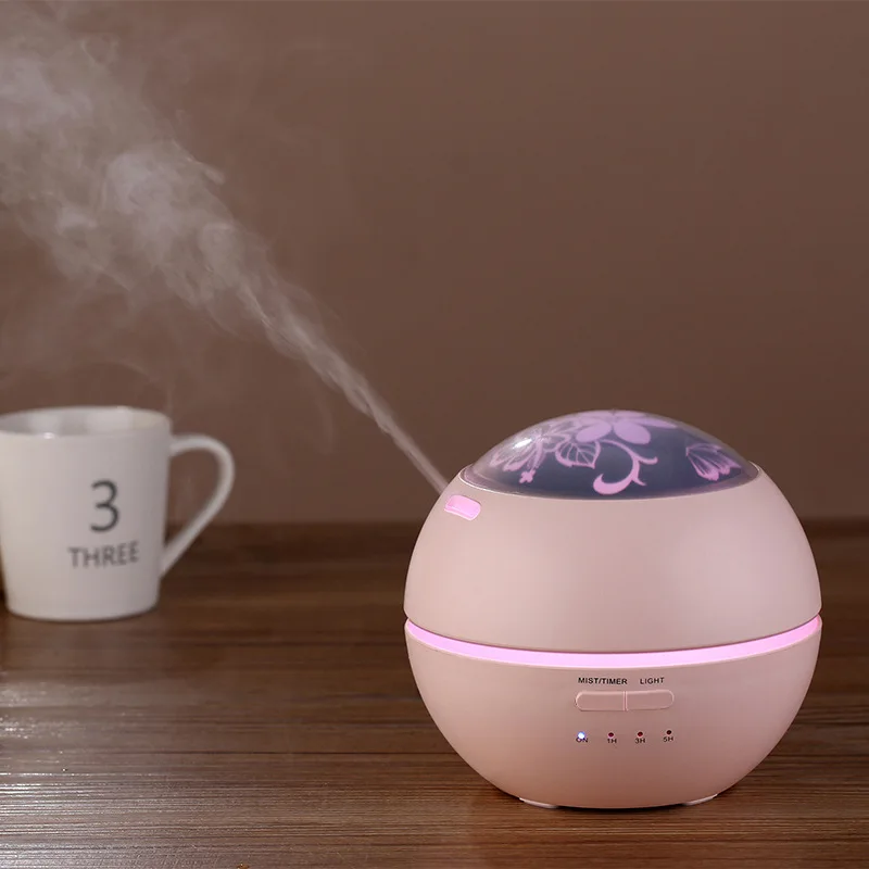 

150ml Mist Air Humidifier Essential Oil Diffuser Aroma LED Lamp Ultrasonic Aromatherapy Oil Coolair Purifier Fogger for Home