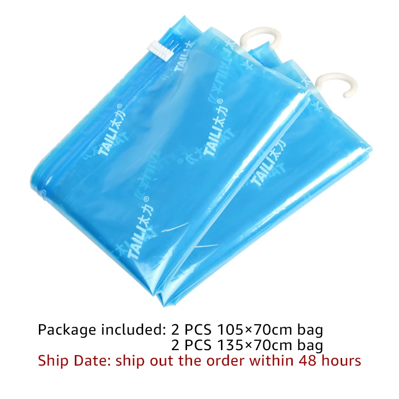 Bolsas de vacío para ropa colgante armario almacenamiento Organizador cubierta para ropa espacio bolsa de almacenamiento al vacío paquete bolsa de almacenamiento Bolsas de vacío para ropa colgante armario almacenamiento Organizador cubierta para ropa espacio bolsa de almacenamiento al vacío paquete bolsa de almacenamiento