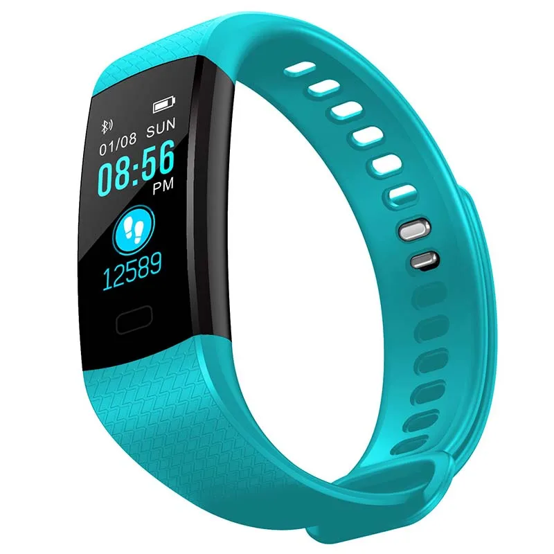 

Smart Bracelet Hear Rate Blood Pressure Monitor Smart Band Color Screen Women Men Sport Fitness Track Pedometer Y5 Bluetooth
