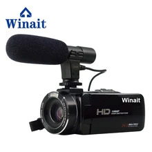 Winait 1080P Full HD Цифровая видеокамера с дистанционным широкоугольным объективом 24MP 16x зум 3," ЖК-экран
