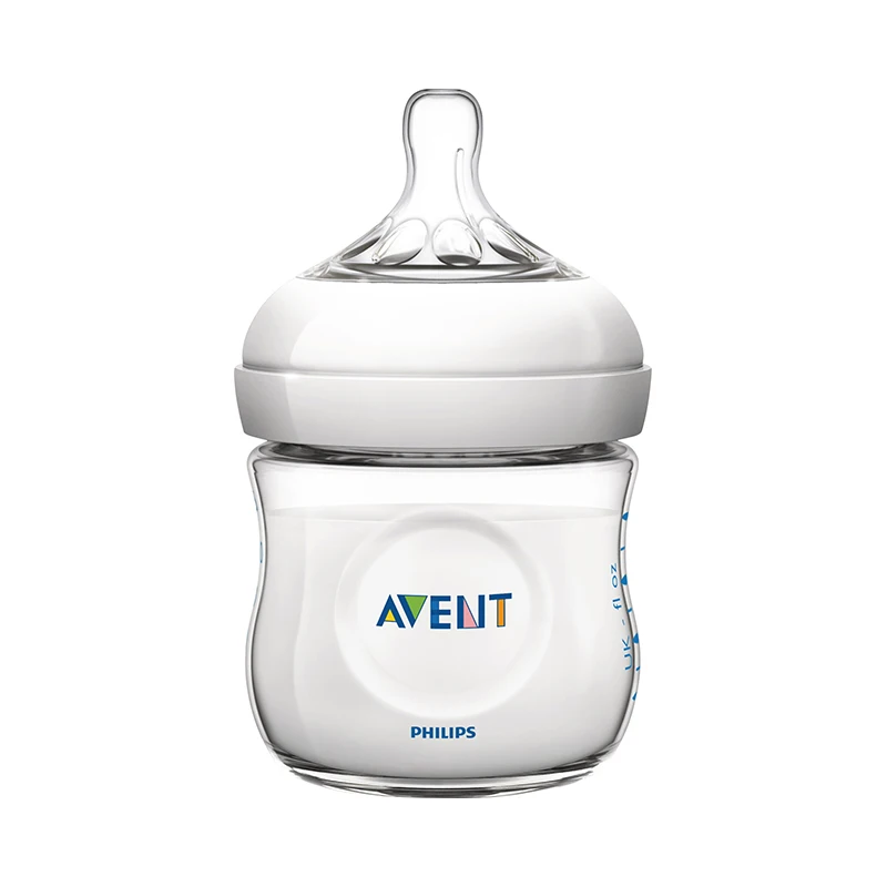 Набор Philips Avent Natural SCD289/01: 2 бутылочки и пустышки 0 месяцев +|Бутылки| |