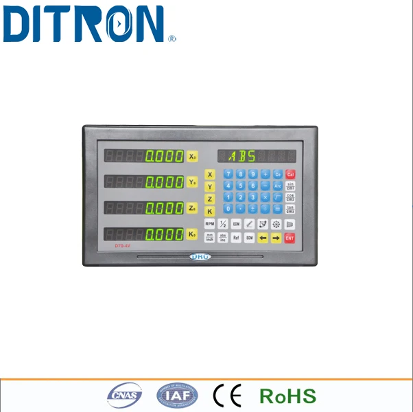Ditron 4 Axis dro/Digitla display/цифровое считывание с магнитной лентой 1um MS200-1000mm головкой DMR200 |