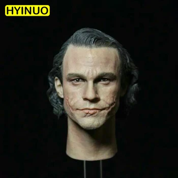 

1/6 Scale Super Hero Batman Joker Heath Ledger Clown Makeup Edition Head Sculpt Headplay for 12" Action Figure Body Dolls Toys