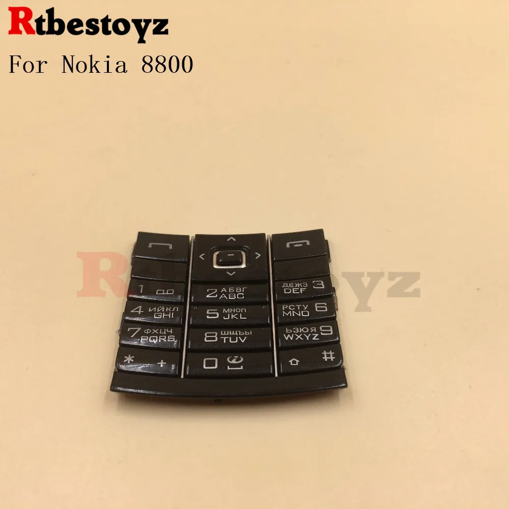 

RTBESTOYZ For Nokia 8800 Keypad Replacement For Nokia 8800 Russian keypad English Keypad Free Shipping