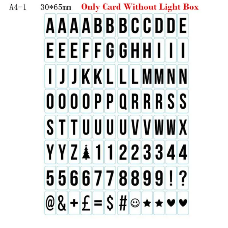 LED-Light-Box-Letters-DIY-Lightbox-Black-Letters-Cards-Combination-Night-Light-A4-Size-White-Pink.jpg_640x640_
