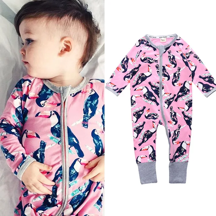Macacão de Bebê Roupas de Algodão de Bambu Roupas de Manga 2019 Primavera Macacão Crianças Macacão Recém nascidos Romper Meninos Meninas Roupas Curta 5 Cheap Macaquinho