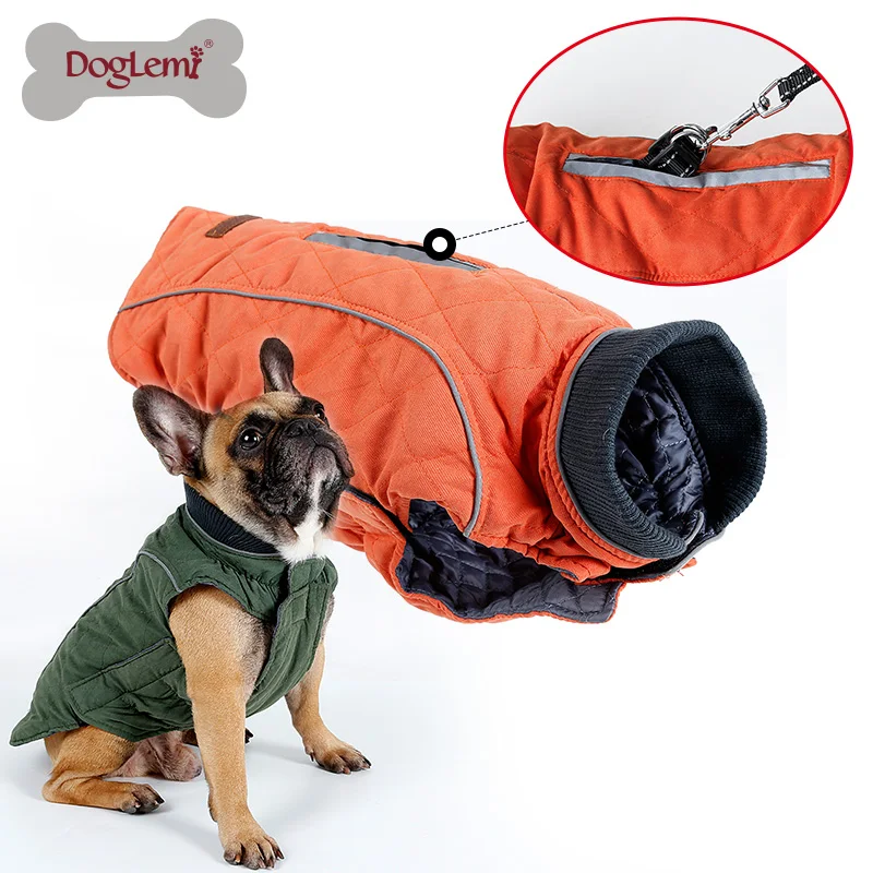 DogLemi Pet Winter Padded Coat Retro 