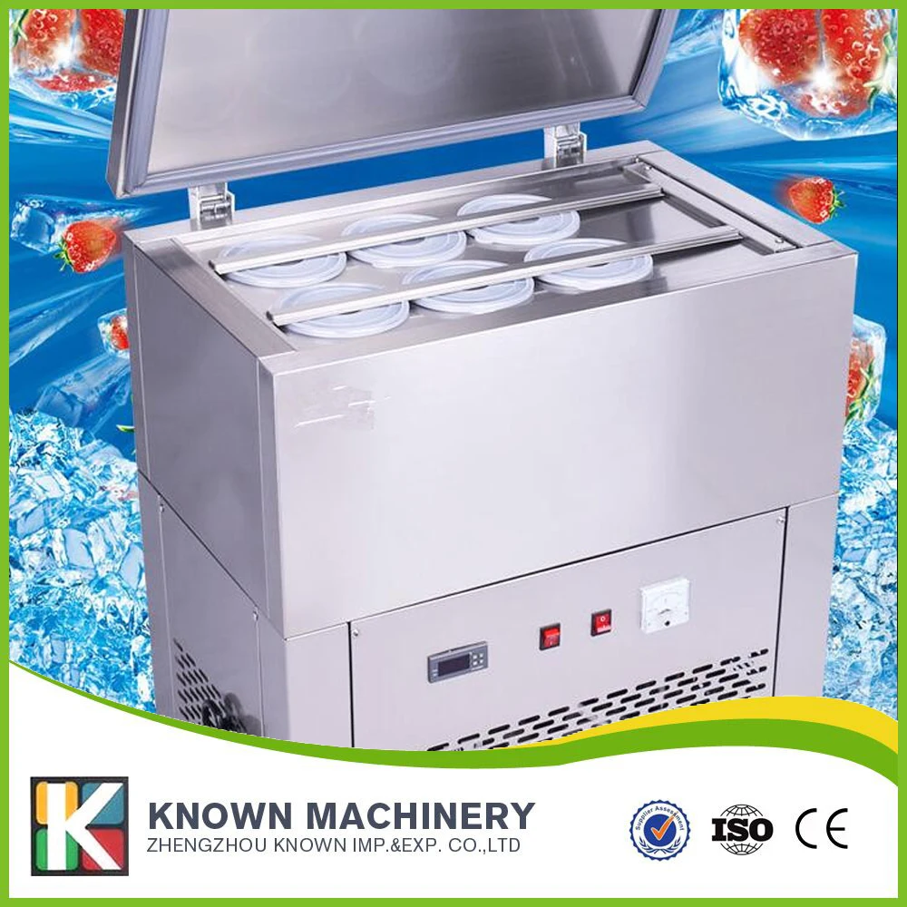 6 blocks Continuous ice machine High power electric shaved ice machine