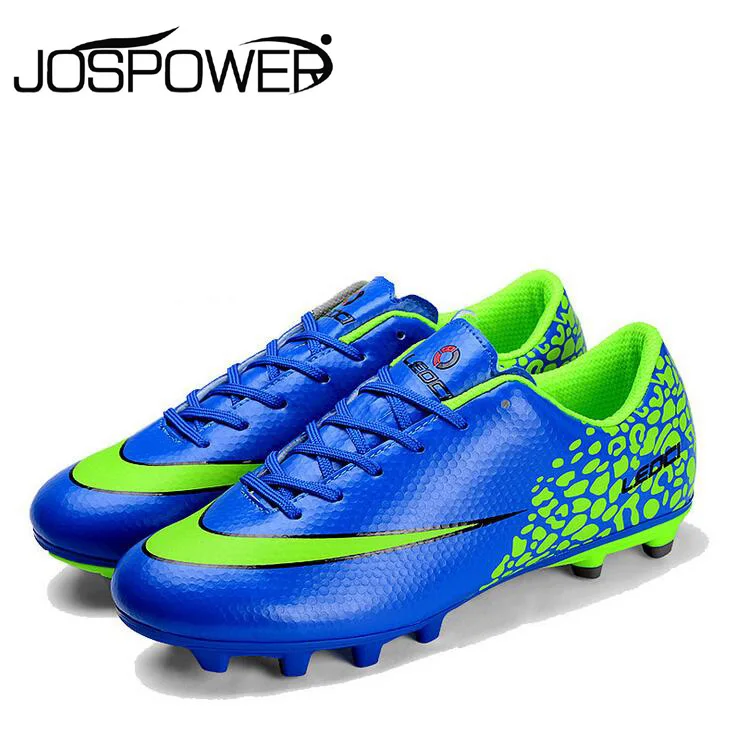 Leoci Men Women Kids Football Boots FG Sole Soccer Cleats Sneakers