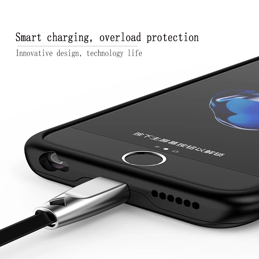Продажа Power Battery Case для iPhone 6 6s 7 8 5000/7000 мАч Чехол зарядного устройства Plus 4.7 / 5.5