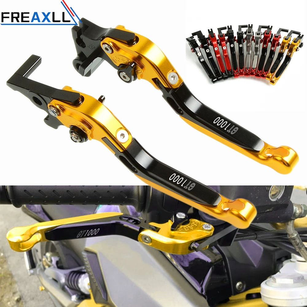 For Ducati GT1000 GT 1000 2006 - 2010 2009 2008 2007 Accessories Levers Foldable Extendable Motorcycle Brake Clutch | Автомобили и
