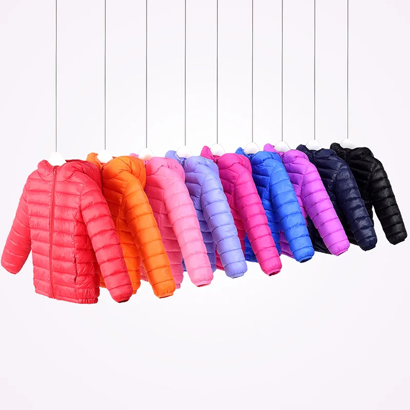

Korean Kids Winter Jacket Girl Clothes Girls 2019 Hooded 8 Color Casual 4-9 Years Down Cotton coat Boys Outerwear Children's