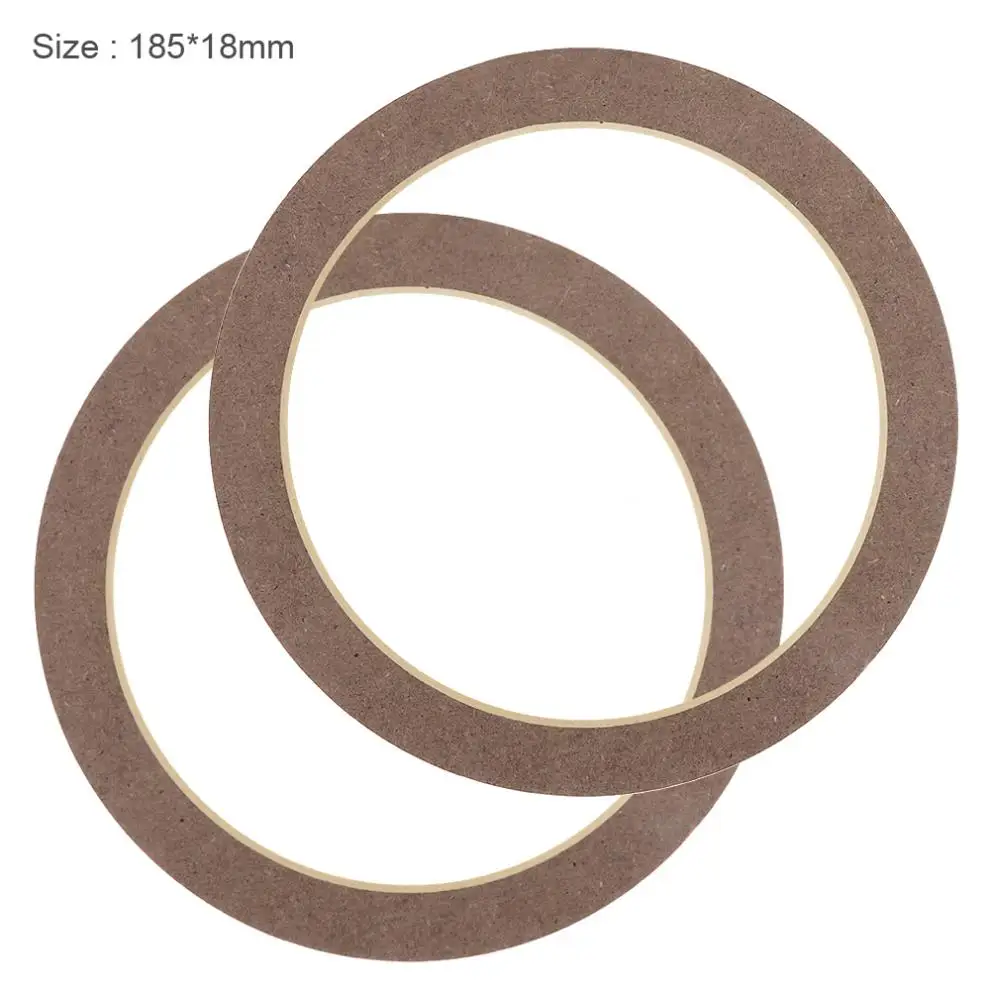 

6.5 Inch Car Speaker Pad Horn Pad Quakeproof Wooden Gasket for Cars
